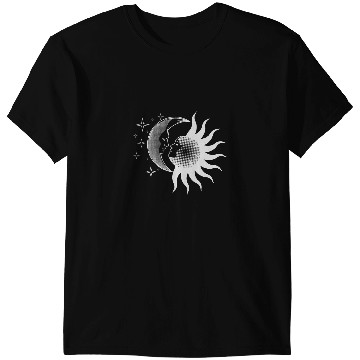 Discover vintages Sun And Moon Celestial Spirituality T-Shirts