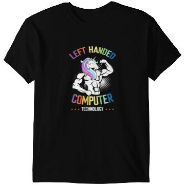 Discover Unicorns LeftHanded Computer Technology Unicorns XRay MRI CT T-Shirts