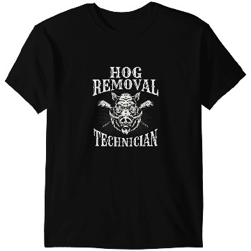 Discover Pig Hog Removal Technician Boar Hunting vintages Piggy T-Shirts