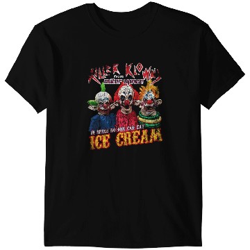 Discover Killer Klowns from Outer Space, faded and distressed T-Shirts