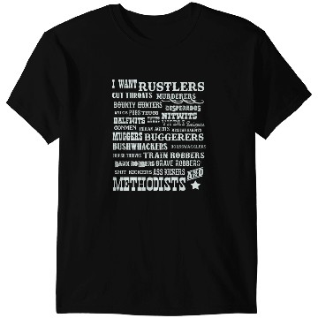 Discover Blazing Saddles Wanted T-Shirts