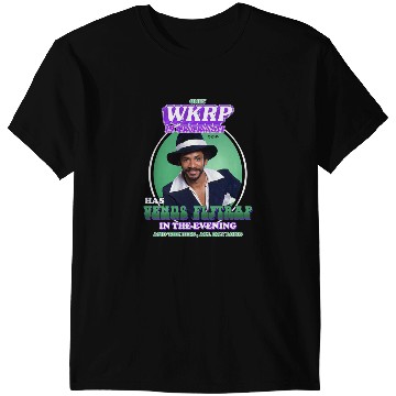 Discover Venus Flytrap - Dj from WKRP in Cincinnati T-Shirts