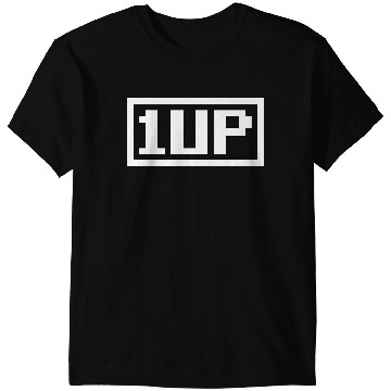 Discover 1 Up Funny Video Game T-Shirts