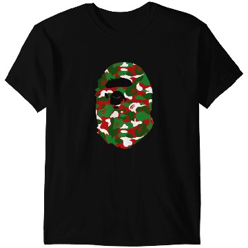 Discover A Bathing Ape Camo Big Ape Head 2016 T-Shirts