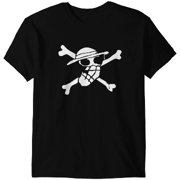 Discover Onepiece Flag Luffy T-Shirts