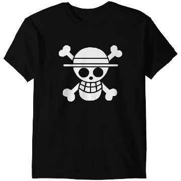 Discover Onepiece  Straw Hat Crew Flag Luffy Pirates anime T-Shirts