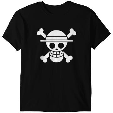 Discover Straw Hat Crew Flag Luffy Pirates T-Shirts
