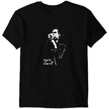 Discover Nick Cave Microphone T-Shirts