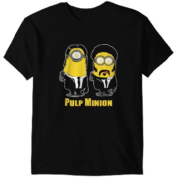 Discover Pulp Minion Pulp Fiction Parody Despicable Me T-Shirts