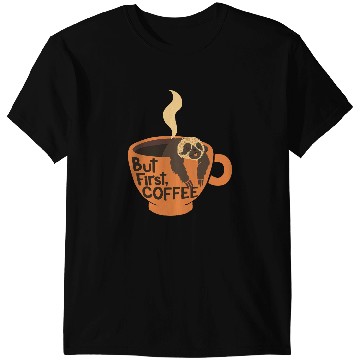 Discover But First, Coffee! T-Shirts