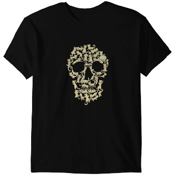 Discover Cat Skull T-Shirts