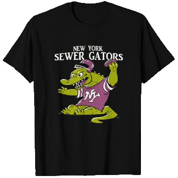 Discover New York Sewer Gators T-Shirts