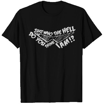 Discover Just Who The Hell T-Shirts