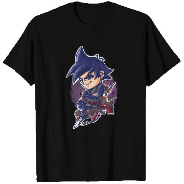 Discover Black Goku Chibi] T-Shirts