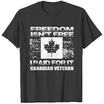 Discover Canadian Veteran Remembrance Day T-shirt