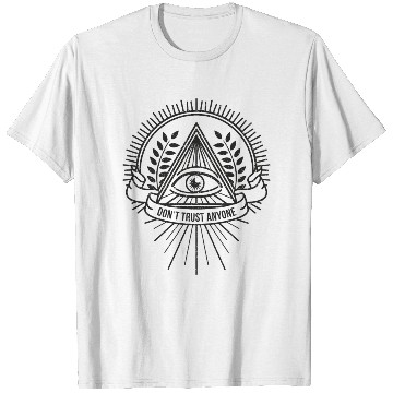 Discover Conspiracy All Seeing Eye Funny Gift Idea Present T-shirt