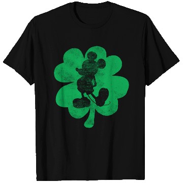 Discover Disney Mickey Mouse Shamrock St. Patrick's T-Shirts