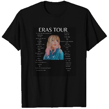 Discover Eras Tour Setlist T-Shirts