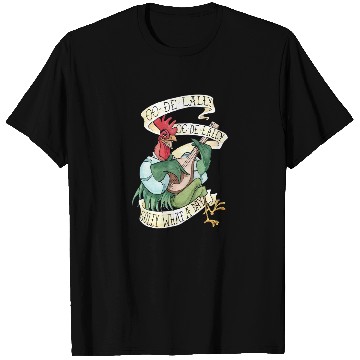 Discover Disney Alan A Dale Rooster OO De Lally Robin Hood T-Shirts