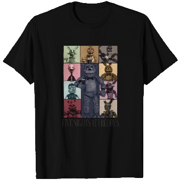 Discover Five Nights At Freddys Eras Tour T-Shirts