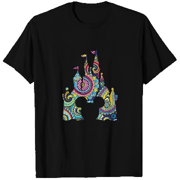 Discover Disney Castle Sublimation Mickey T-Shirts