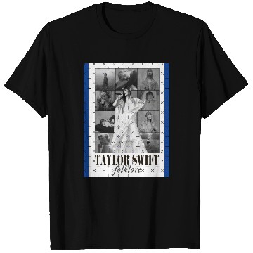 Discover Swift Folklore Eras Tour Poster Active Baseball Jerseys T-Shirts