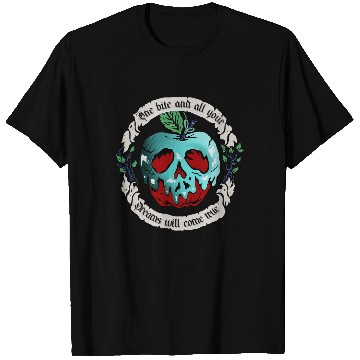 Discover Poison Apple One Bite  Snow White T-Shirts