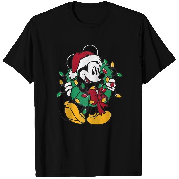 Discover Disney Mickey Mouse Lights Raglan Baseball T-Shirts T-Shirts