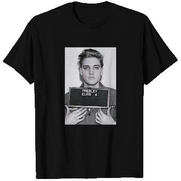 Discover Elvis Presley Mugshot T-Shirts