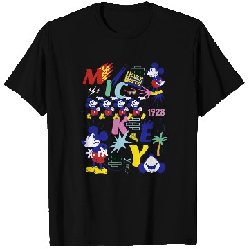 Discover Disney Mickey Mouse Vintages Never Bored T-Shirts
