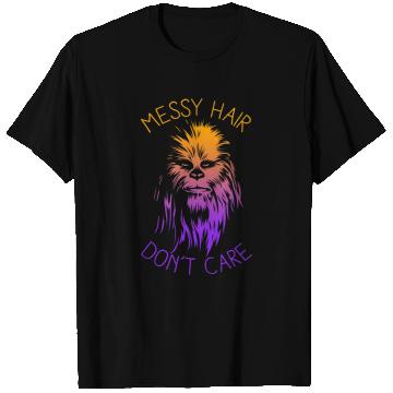 Discover Star Warss Chewbacca Messy Hair Dont Care Disney Baseball Jerseys T-Shirts
