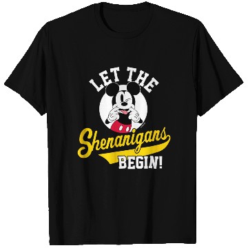 Discover Disney - Mickey Let The Shenanigans Begin Zip T-Shirts