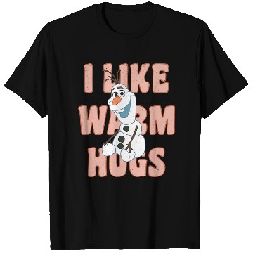 Discover disney frozens Olaf I Likes Warm Hugs Sitting Pose Pullover T-Shirts