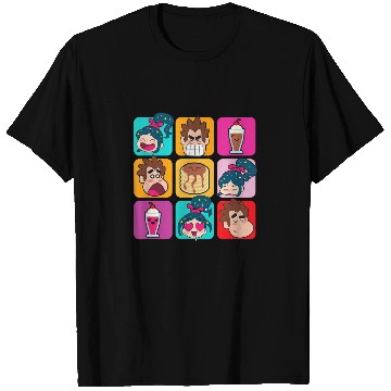 Discover Disney WreckIt Ralph Vanellope Ralph Desserts Pa Zip T-Shirts