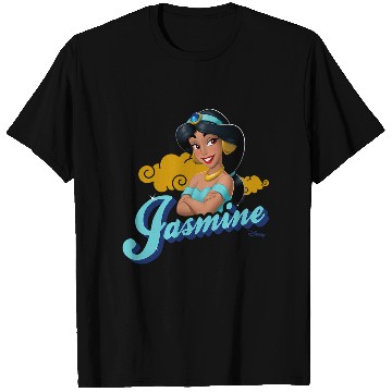 Discover Disney Princess - Jasmine Aladdin Character Baseball Tees T-Shirts