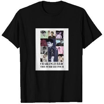Discover Charles leclerc eras tour Baseball Tees T-Shirts