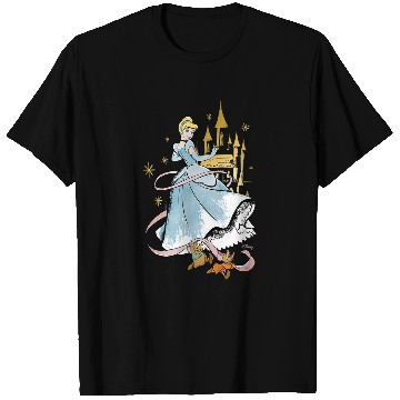 Discover Disney Princess - Cinde Collage Baseball Tees T-Shirts
