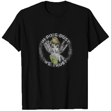 Discover Disney Peter Pan Tinkerbell Circle In Pixie Dust T-Shirts