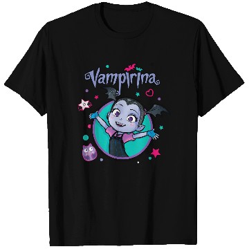 Discover Disney Vampirina in Circle T-Shirts