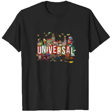 Discover Universal Studios Christmas T Shirts, Disneyland Christmas