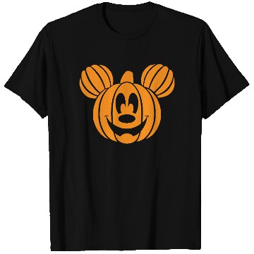 Discover Disney Mickey Mouse Pumpkin Halloween Zip T-Shirts