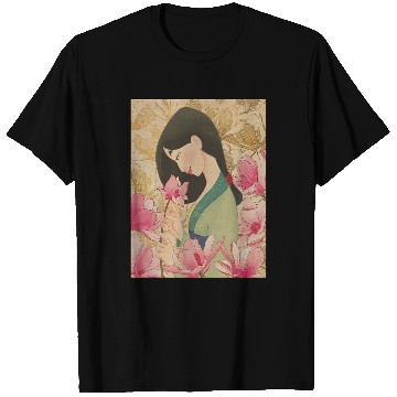 Discover Disney Mulan Floral 3D T-Shirts