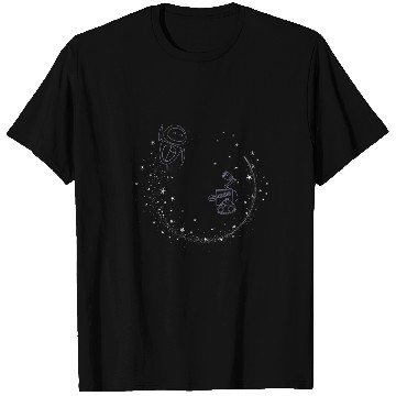 Discover Disney Pixar Wall-E Celestial Dance Baseball Tees T-Shirts
