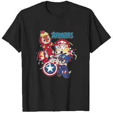 Discover Disney Chip And Dale Avengers Shirt, Chip And Dale Shirt