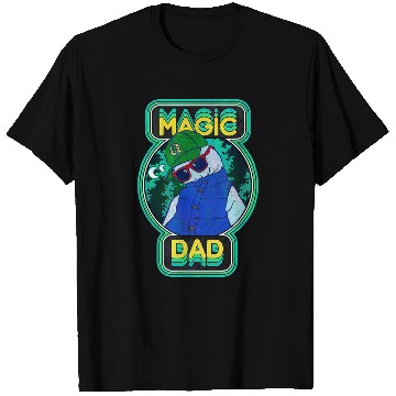 Discover Disney Pixar Onward Magic Dad Retro Portrait T-Shirts