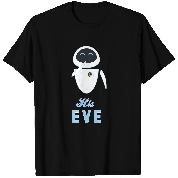 Discover Disney Pixar Wall-E His Eve Couples Baseball Tees T-Shirts