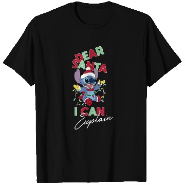 Discover Disneyss Lilo Stitch Christmas Dear Santa I Can Explain T-Shirts