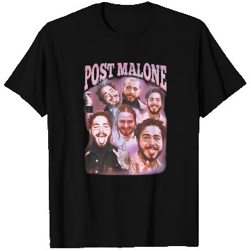 Discover Post Malone T-Shirts, Post Malone Printed Graphic T-Shirts