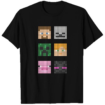 Discover Famous characters - Minecraft - T-Shirts
