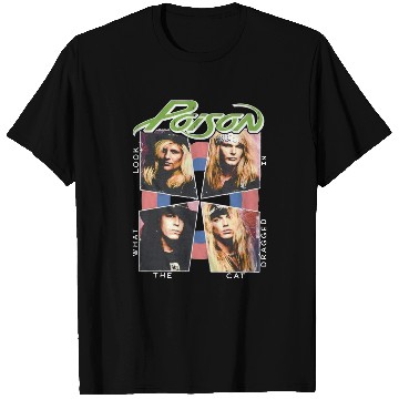 Discover A&e Designs Poison Look What The Cat Dragged In Baseball T-Shirts